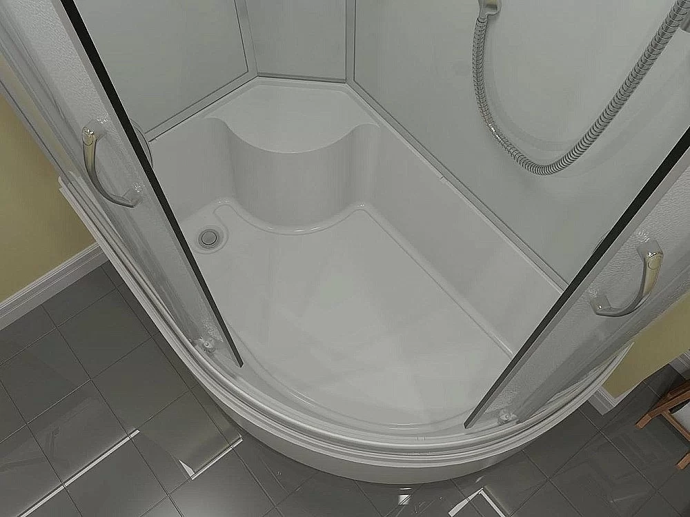 Душевая кабина Erlit Comfrot ER 3512TP 120х80 стекло матовое