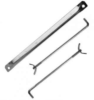 Планка крепления АКБ 2101-2106-3703115/12 комплект 958