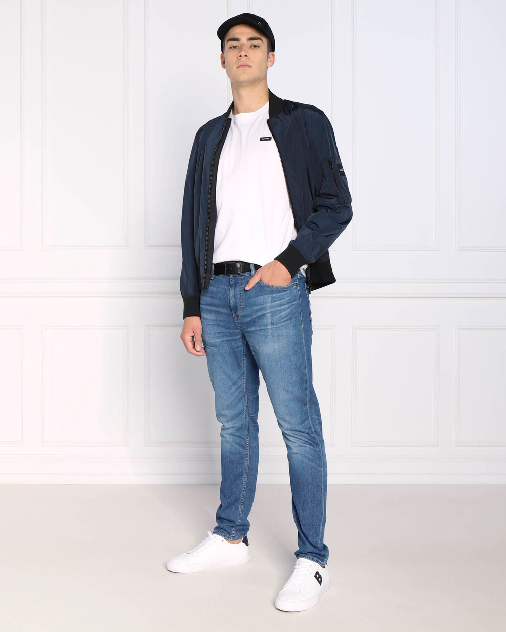 Джинсы Delano BOSS BLACK - голубой(50478004)