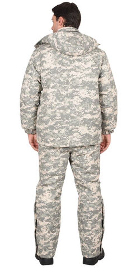 Костюм "Мустанг" зимний: куртка, п/комб. (тк.Рип-Стоп) КМФ Пустыня