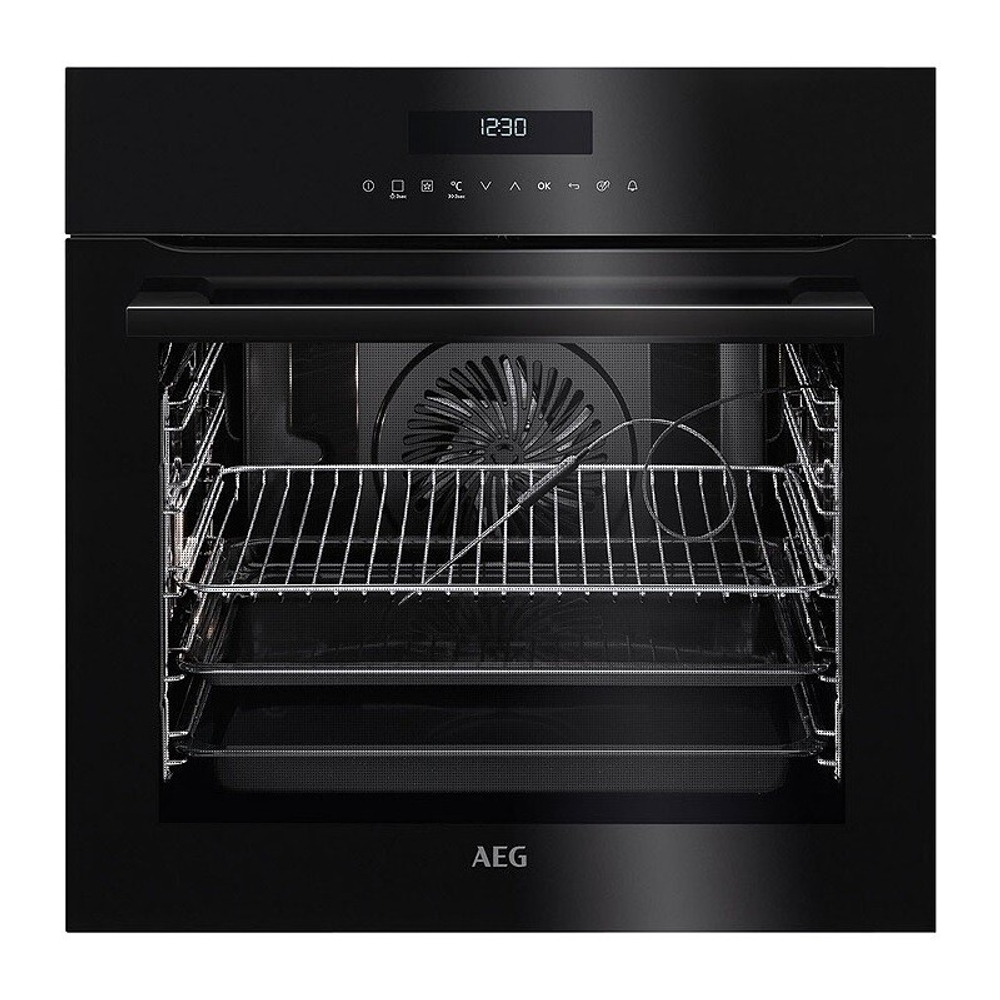 Электрический духовой шкаф AEG BPE 742320 B , черный