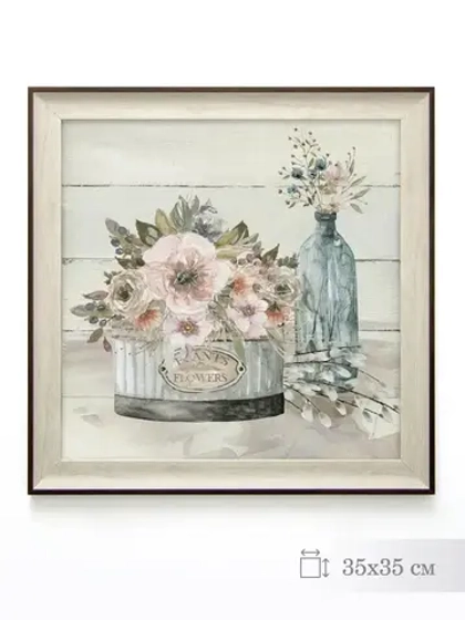 Картина на стену интерьерная на холсте 25*25 см