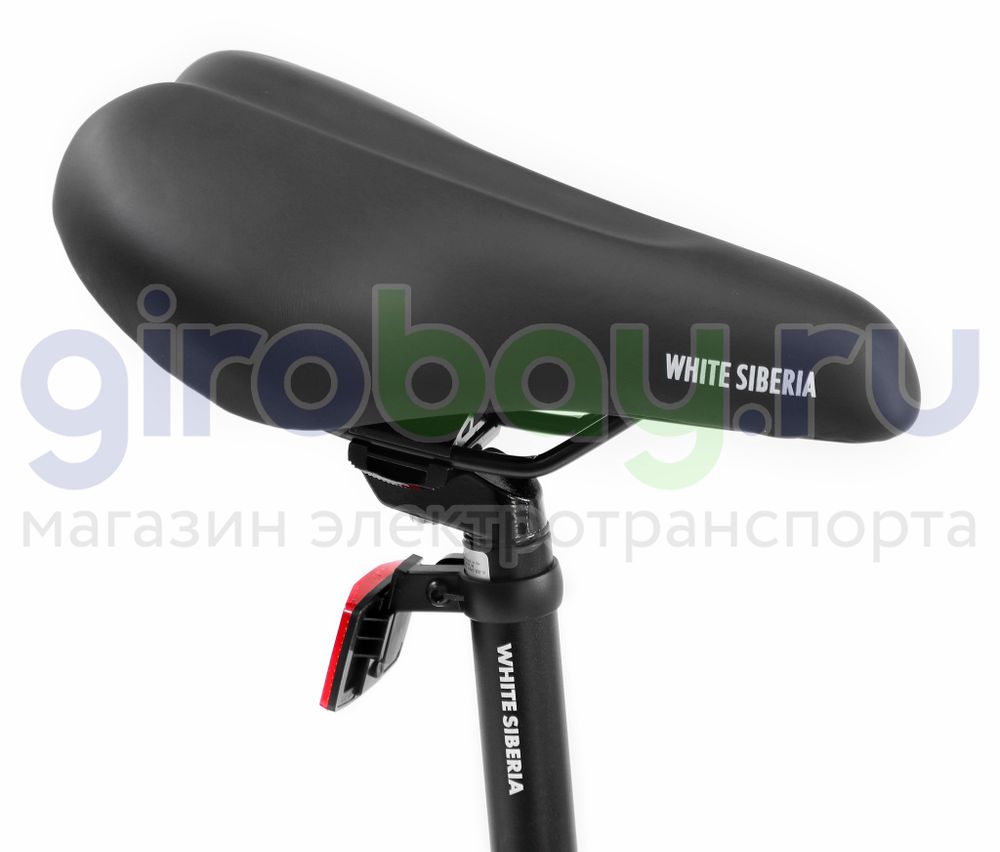 Электровелосипед WHITE SIBERIA CAMRY X 500W (матовый черный) фото 29 фото №33