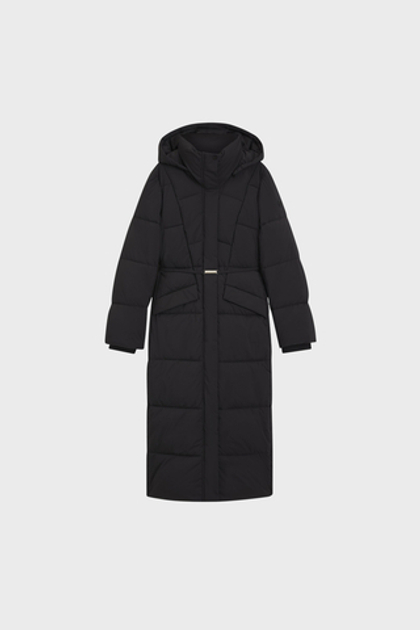 BOSS Пуховик утепленной с акцентом на талии