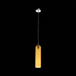 SL1145.193.01 Светильник подвесной ST-Luce Хром/Янтарный E27 1*60W CALLANA