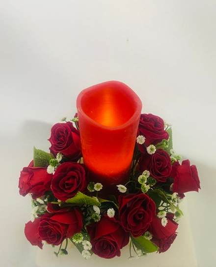 Полянка со свечой