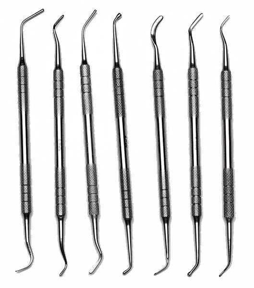 Набор инструментов для пломбирования зубов (7предметов)