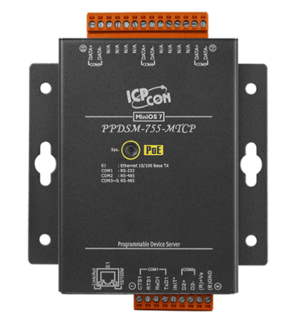 Преобразователь ICP DAS PPDSM-755-MTCP CR