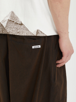 Мужские Брюки Paneled Herringbone Washed Balloon