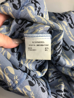 Блузка Climona шелковая, визуально на 42 размер