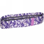 Резинка для фитнеса TD-802, 84*8 см, размер L, фиолетовый