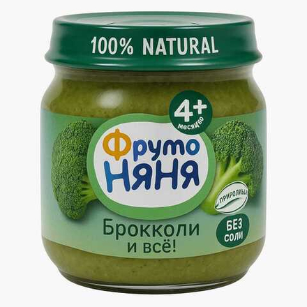 Пюре Фруто Няня брокколи 80 гр