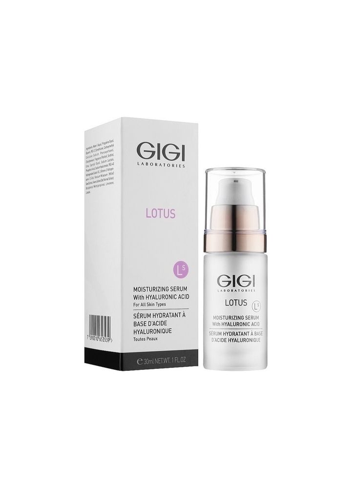 GIGI Lotus Beauty Moisturizing Serum with Hyaluronic Acid