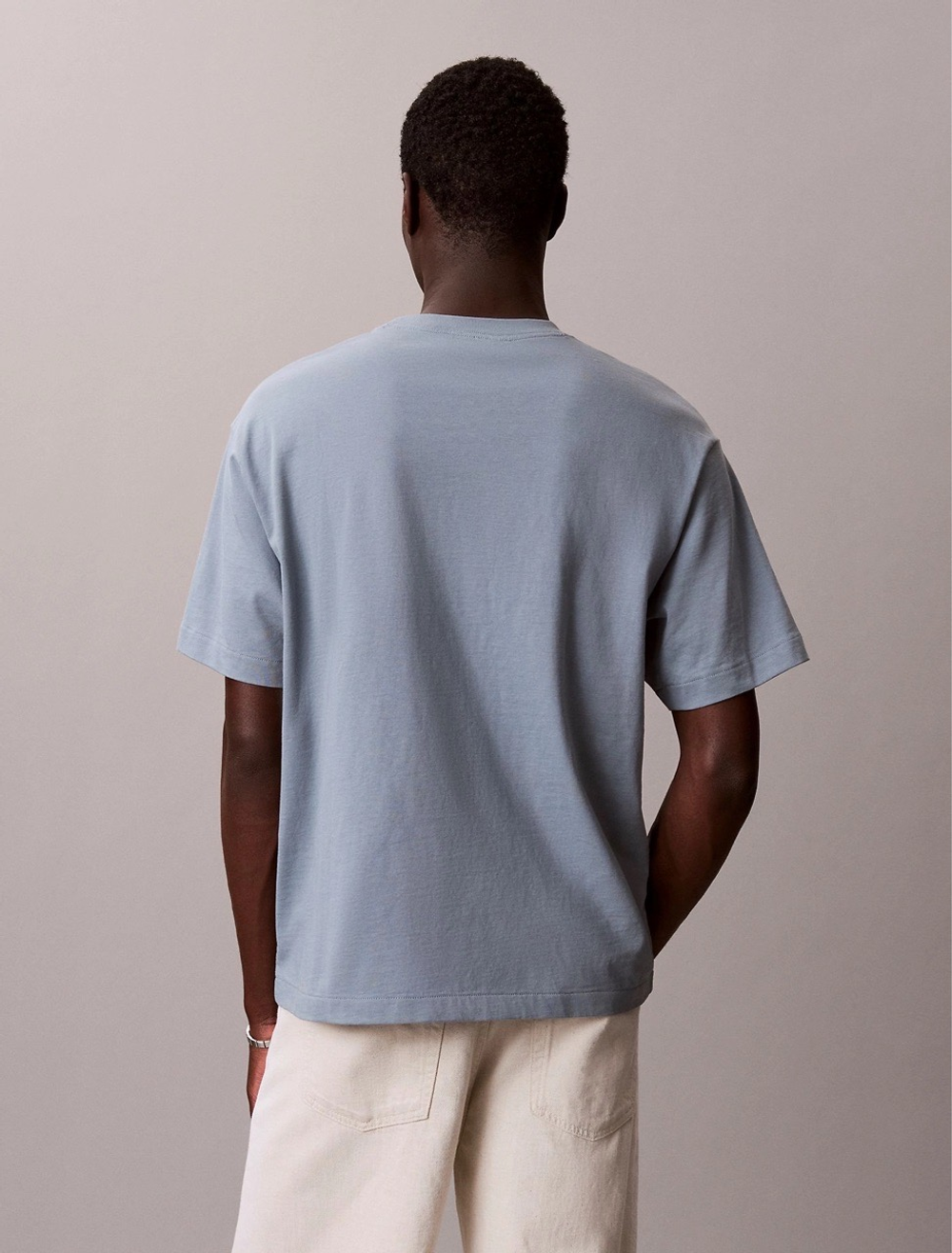 Футболка Calvin Klein Monogram Logo Relaxed Fit Lead