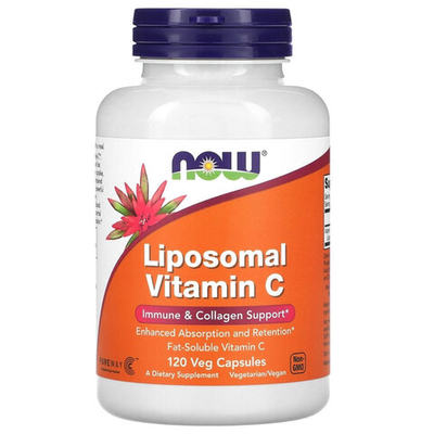 NOW Liposomal Vitamin C (120 капс.)