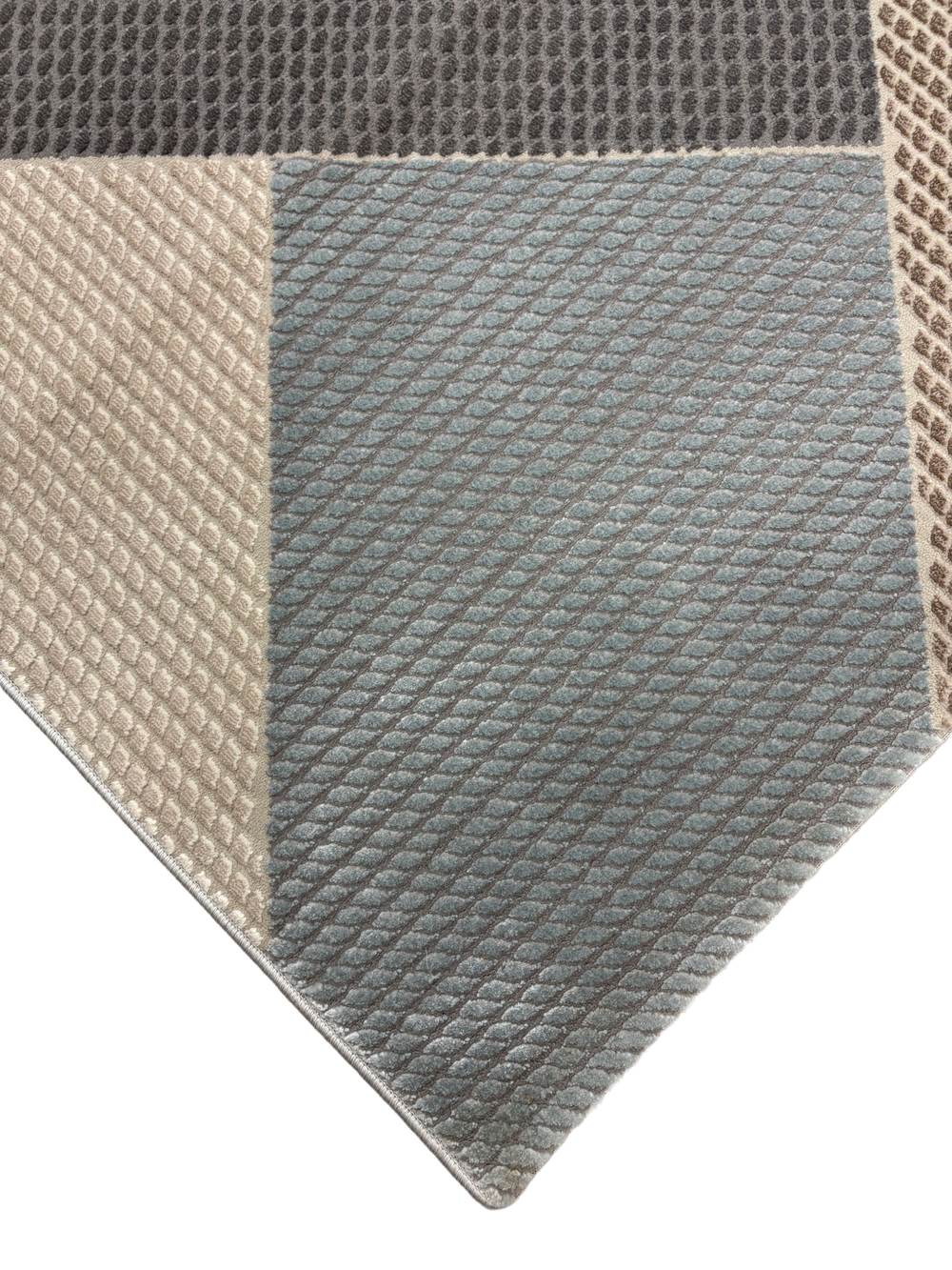 Ковер Delchi 38126A Blue/L.Grey Прямоугольник