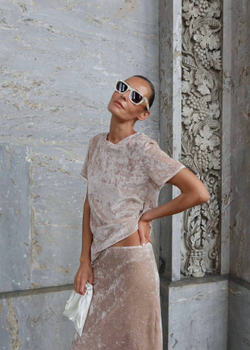 Футболка DALIYA, пудровый