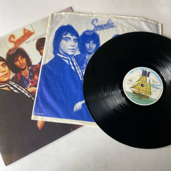 Винтажная виниловая пластинка LP Smokie Smokey Смоуки, Bright Lights and Back Alleys (Германия 1977) Needles And Pins