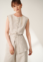 Жилет удлиненный