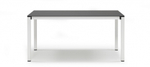 Стол ламинированный раздвижной Scab Design Pranzo Extendable, белый, антрацит