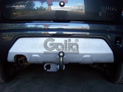 Фаркоп оцинкованный Galia D040A для Renault Sandero 2009-2014, Sandero Stepway 2010-2014(паспорт и сертификат в комплекте)(без электрики)