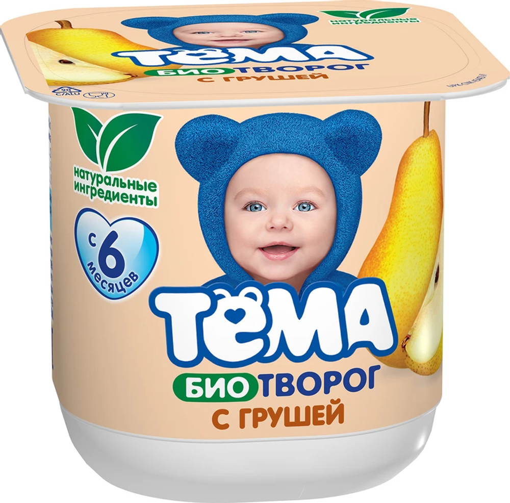 Биотворог "Тёма" груша 100г