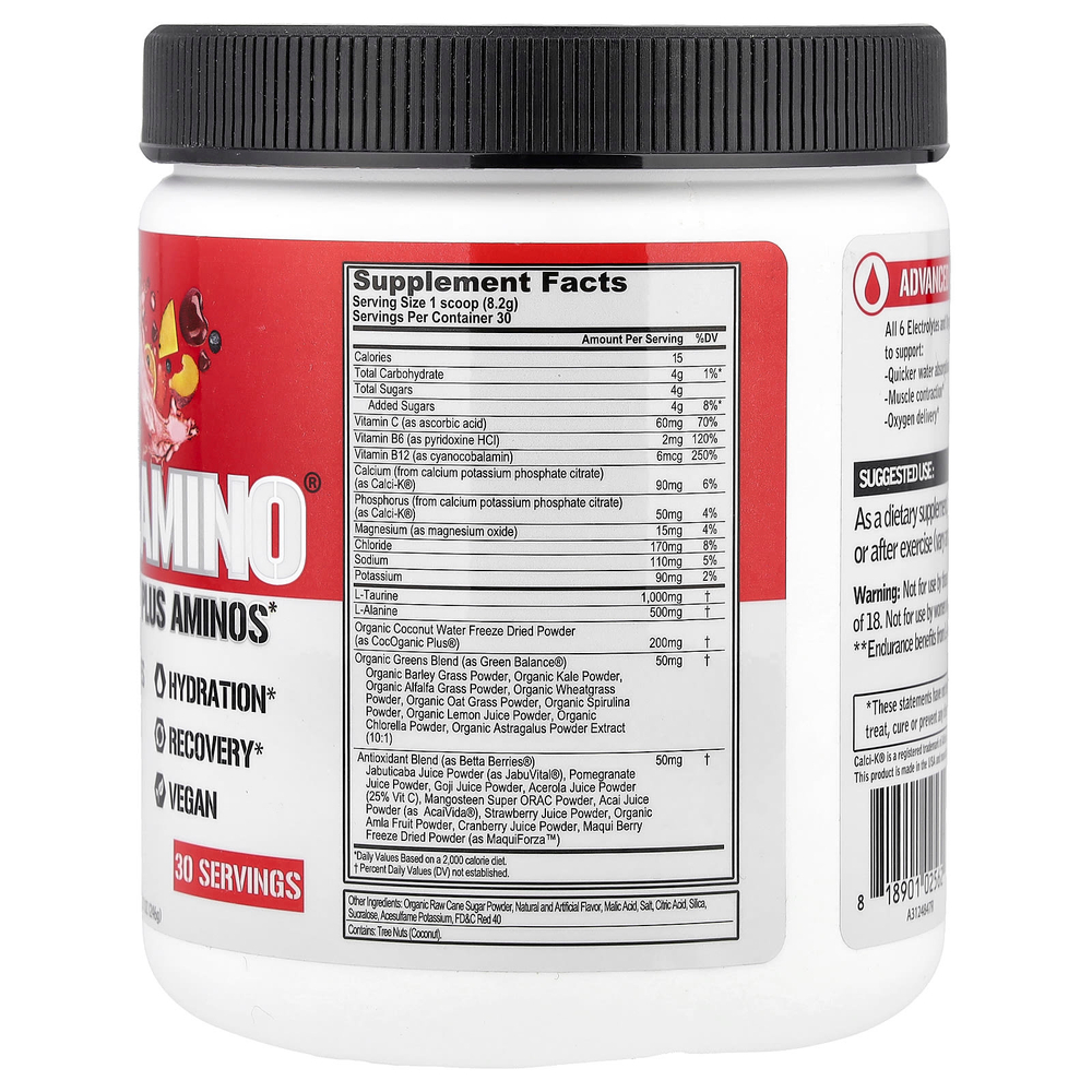 EVLution Nutrition, HydrAmino®, фруктовый пунш, 246 г (8,7 унции)