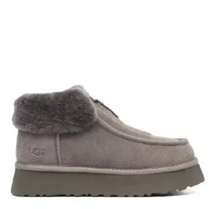 Ugg Funkette Platform Boots - Smoke