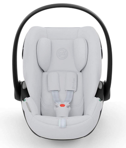 Коляска Cybex Talos S Lux TPE complete Cloud G Fog Grey 3 в 1 Seashell Beige с дождевиками