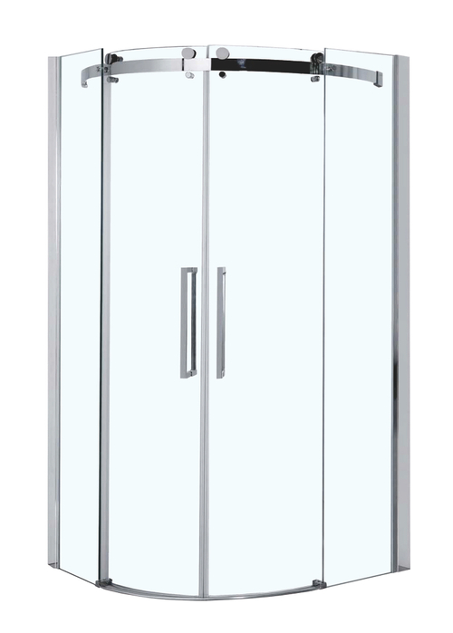 Душевое ограждение Azario Ottawa 900х900х2000 без поддона,прозрачное стекло 8 мм, цвет профиля серебро (AZ-NKE2142 900)