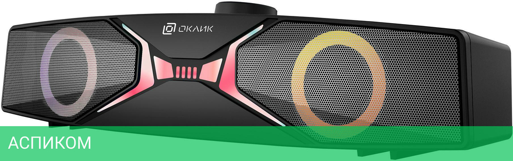 Саундбар Oklick OK-502S черный (1879644)