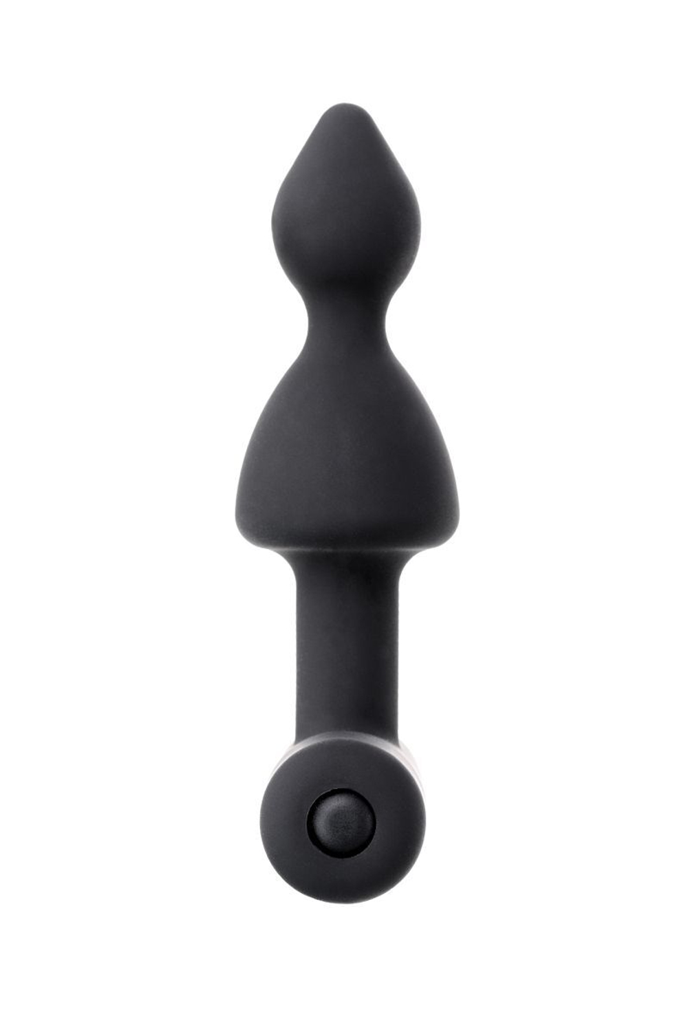 Небольшая анальная вибровтулка Erotist Arrow - 8,5 см. (Цвет: черный)