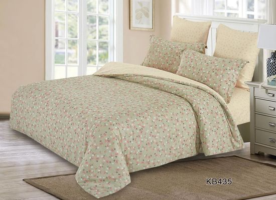 Полуторный комплект постельного белья Diva Afrodita, Арт.KB435, Сатин люкс, 70*70 см-2 шт.