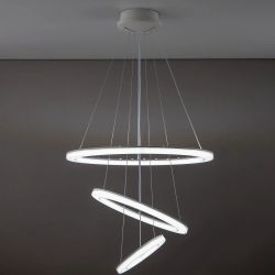 Citilux Электрон Смарт CL710A104S Умная люстра подвесная Белая