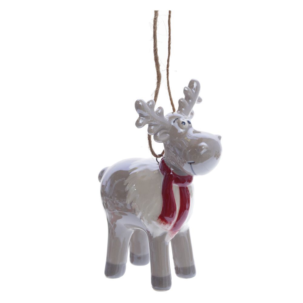GAEM Украшение новогоднее "Олень", L7 W4,5 H8,5 см, 3в.