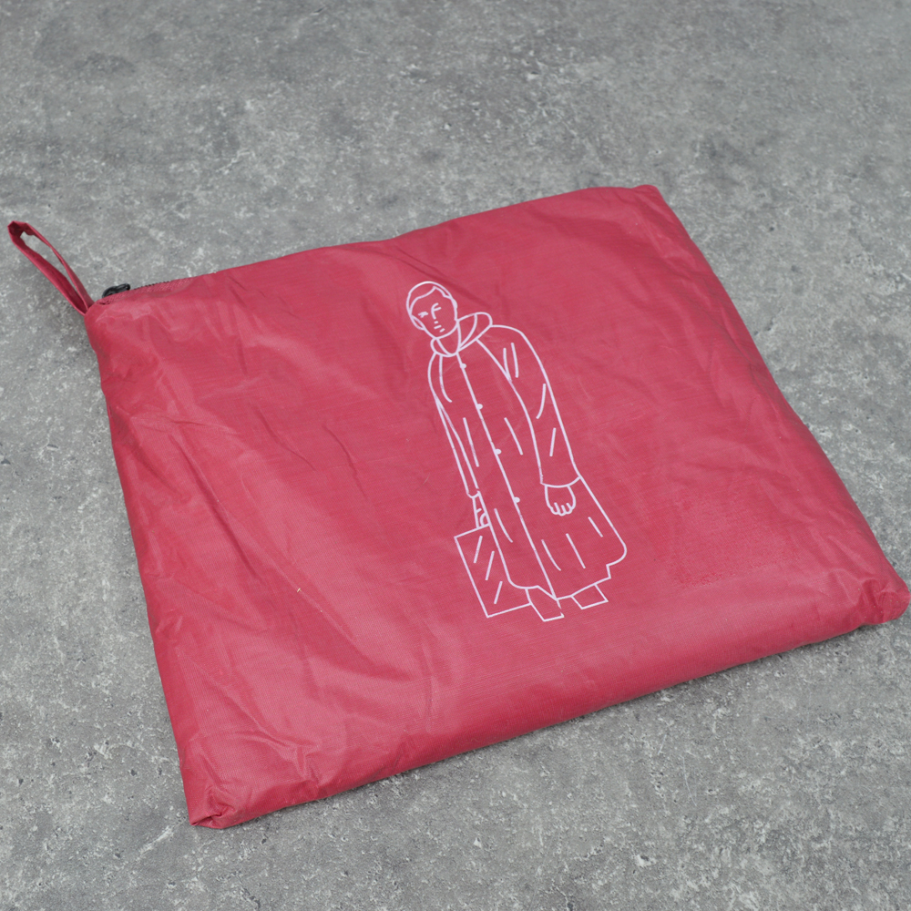 Плащ-дождевик 105*65см, PVC