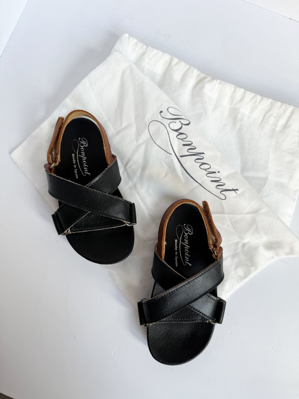 Кожаные сандалии Bonpoint, 23