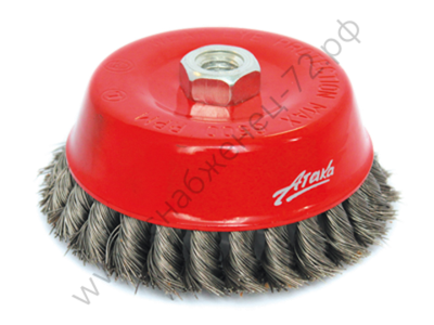Щётка №006; 2108014135 d- 80 M-14 чашеобразная,витая