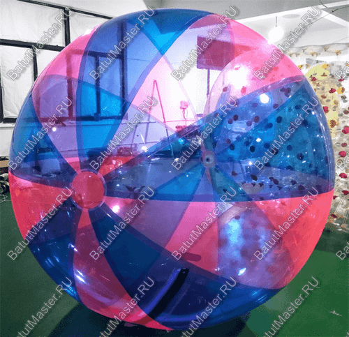 Аттракцион Водный шар ПВХ «Воздушный шарик» 1,5*1,5*1,5 м