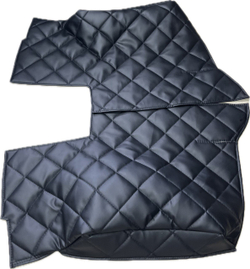 Коврики (утеплитель) под сиденья УАЗ 452 Буханка (чёрная нить ромб)