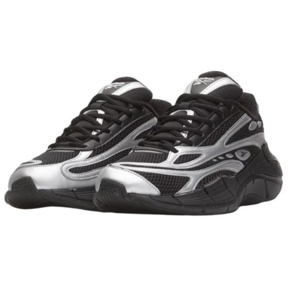 Reebok Zig Kinetica 2,5 Бежевые кроссовки Низкие Черные/Белый Унисекс