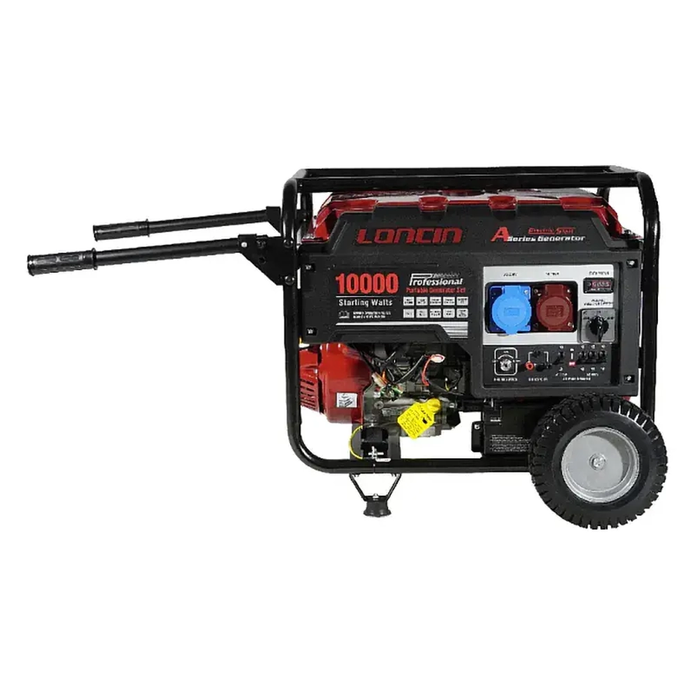 Loncin LC10000D-AS бензиновый генератор, 3-х фазный (с мощностью без ограничений при 1-но и 3-х фазном режиме) 00-00153759