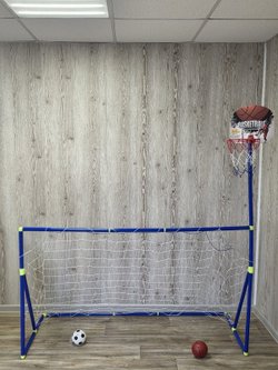 Игровой набор Футбольные ворота 154x90см, футбольный мяч