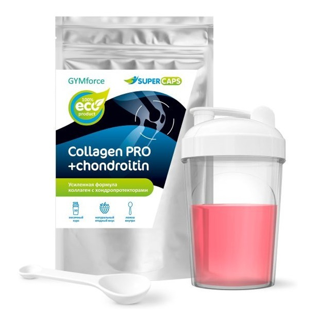 Натуральный коллаген с хондропротекторами Biological Technology GYMforce PRO