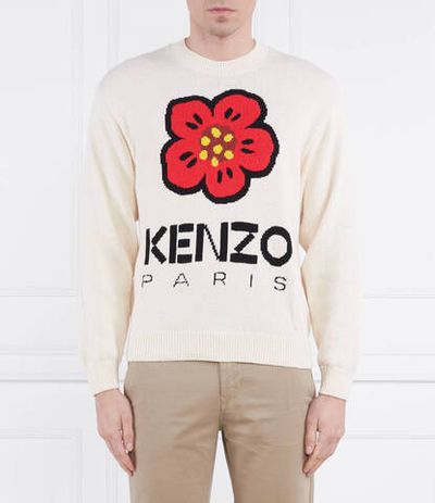 Свитер Kenzo - кремовый (FD55PU3803LD)