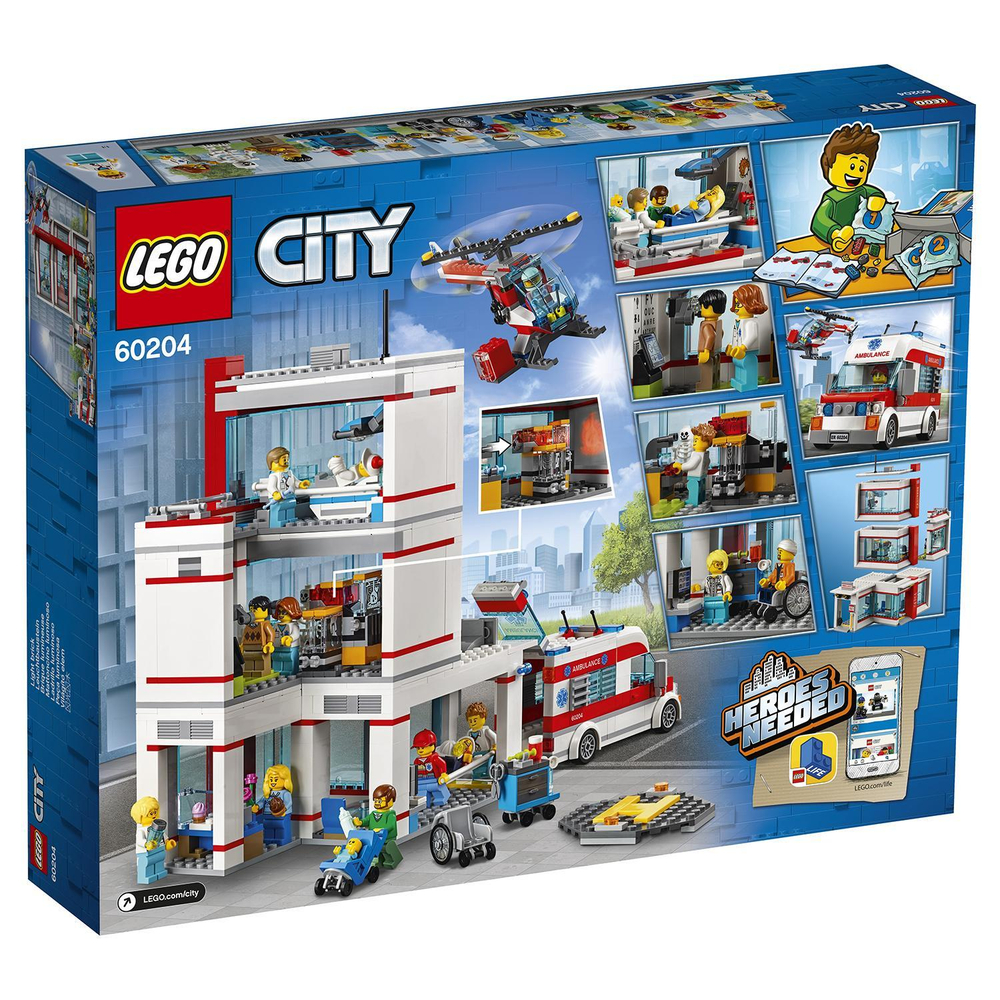 LEGO City: Городская больница 60204 — City Town — Лего Сити Город