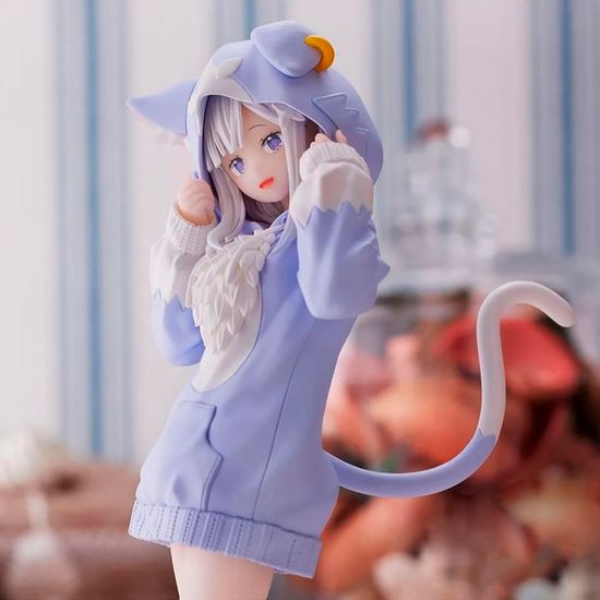 Фигурка Аниме SEGA Re:Zero Luminasta Жизнь с нуля в другом мире Эмилия mofumofu 21см / Фигурка по мотивам аниме "Re:Zero Жизнь с нуля в другом мире", Эмилия