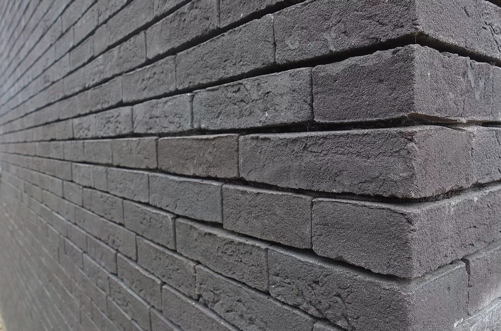 Кирпич ручной формовки облицовочный Nelissen, Rodruza Black, WDF65, 215x100x65