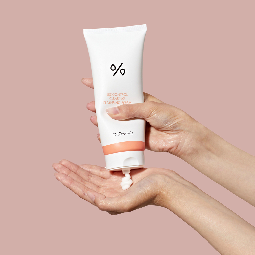 DR.CEURACLE 5A Control Clearing Cleansing Foam Пенка для умывания 5-альфа контроль, 200 мл