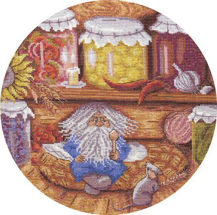 Набор для вышивания "PANNA"SO-0938 "Домовой - хранитель очага" 24 х 24 см